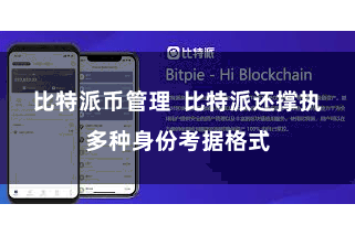 比特派币管理 比特派还撑执多种身份考据格式