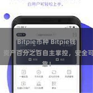 Bitpie币种 Bitpie钱包：资产百分之百自主掌控，安全可靠！