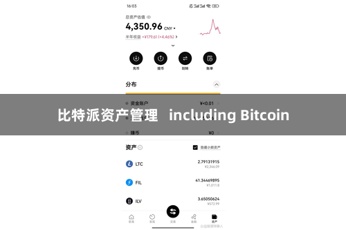 比特派资产管理   including Bitcoin